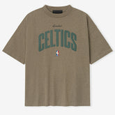 Heather Gray Boston Celtics Fear of God x NBA Unisex 90's T-Shirt | NBA