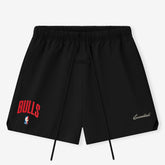 Black Chicago Bulls Fear of God x NBA Unisex Classic Fit Shorts | NBA