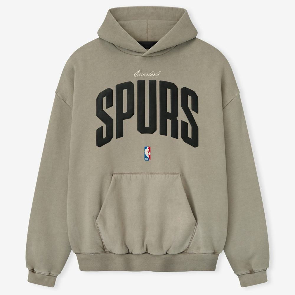 Gray San Antonio Spurs Fear of God x NBA Unisex 90's Hoodie | NBA