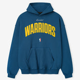 Blue Golden State Warriors Fear of God x NBA Unisex 90's Hoodie | NBA