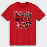Red Kevin Durant Houston Rockets Player Collage T-Shirt sale | NBA