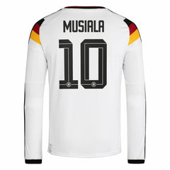 Jamal Musiala Germany National Team 2026 Home Replica Long Sleeve Jersey