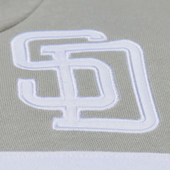 San Diego Padres Mitchell & Ness Cooperstown Collection Thunderstorm Head Coach Hoodie - MLB Hoodies