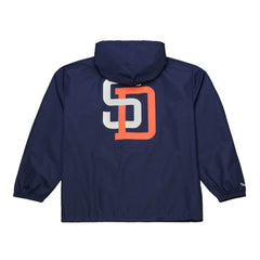 San Diego Padres Mitchell & Ness Full-Snap Hooded Coaches Jacket - MLB Jackets