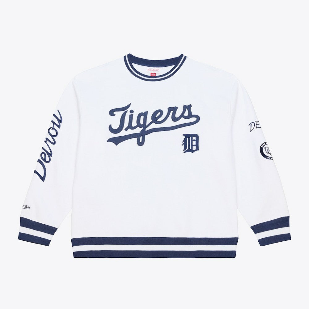 Detroit Tigers Mitchell & Ness Arctic Fleece Sweatshirt - MLB Sweatshirts