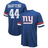 New York Giants Cam Skattebo Majestic Threads Oversized T-Shirt | NFL Online