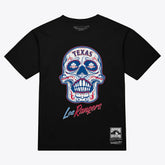 Texas Rangers Mitchell & Ness Women's Sugar Skull Boxy T-Shirt - MLB T-shirts