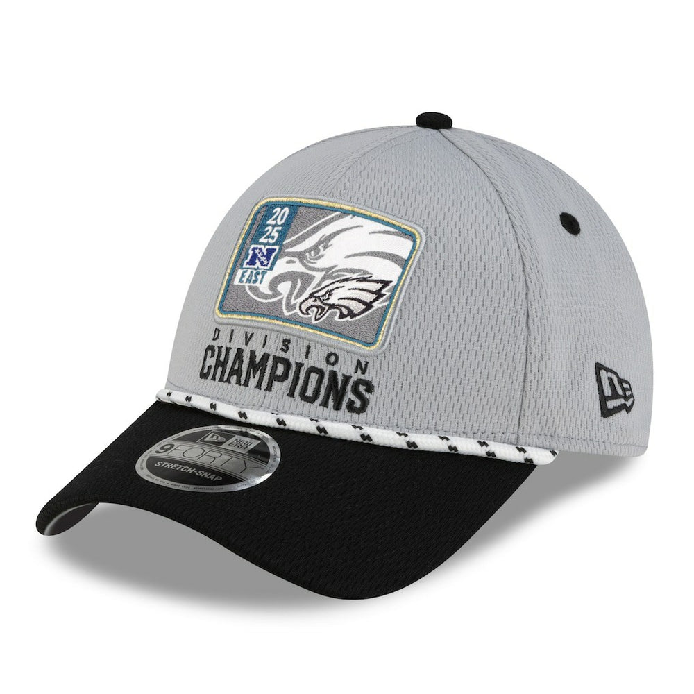 Philadelphia Eagles 2025 NFC East Division Champions Locker Room Trophy Collection 9FORTY Adjustable Hat | NFL Online