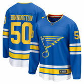 Jordan Binnington St. Louis Blues Fanatics Home Breakaway Jersey - NHL Jerseys