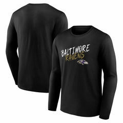 Baltimore Ravens Hustle Long Sleeve T-Shirt | NFL New