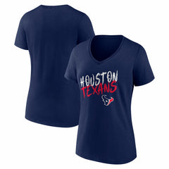 Houston Texans Women's Hustle V-Neck T-Shirt | NFL On sale