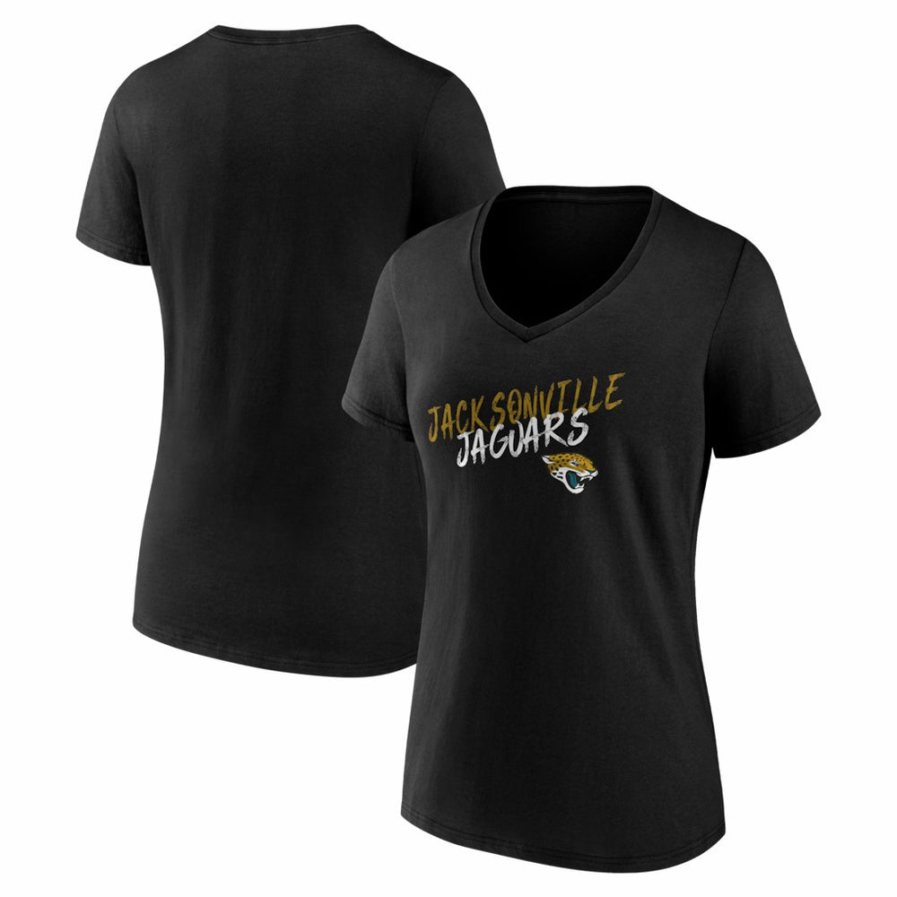 Jacksonville Jaguars Women's Hustle V-Neck T-Shirt | NFL Near me
