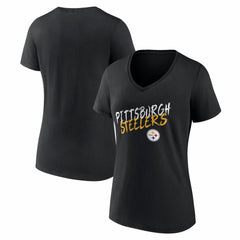 Pittsburgh Steelers Women's Hustle V-Neck T-Shirt | NFL Near me