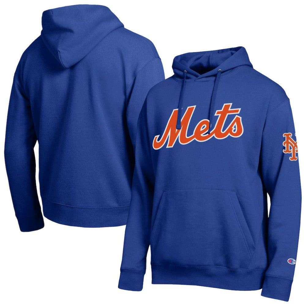 New York Mets Champion All Star Wordmark Hoodie - MLB Hoodies