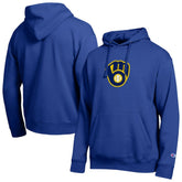 Milwaukee Brewers Champion All Star Embroidered Logo Hoodie - MLB Hoodies