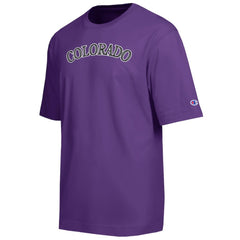 Colorado Rockies Champion All Star Chenille Wordmark T-Shirt - MLB T-shirts