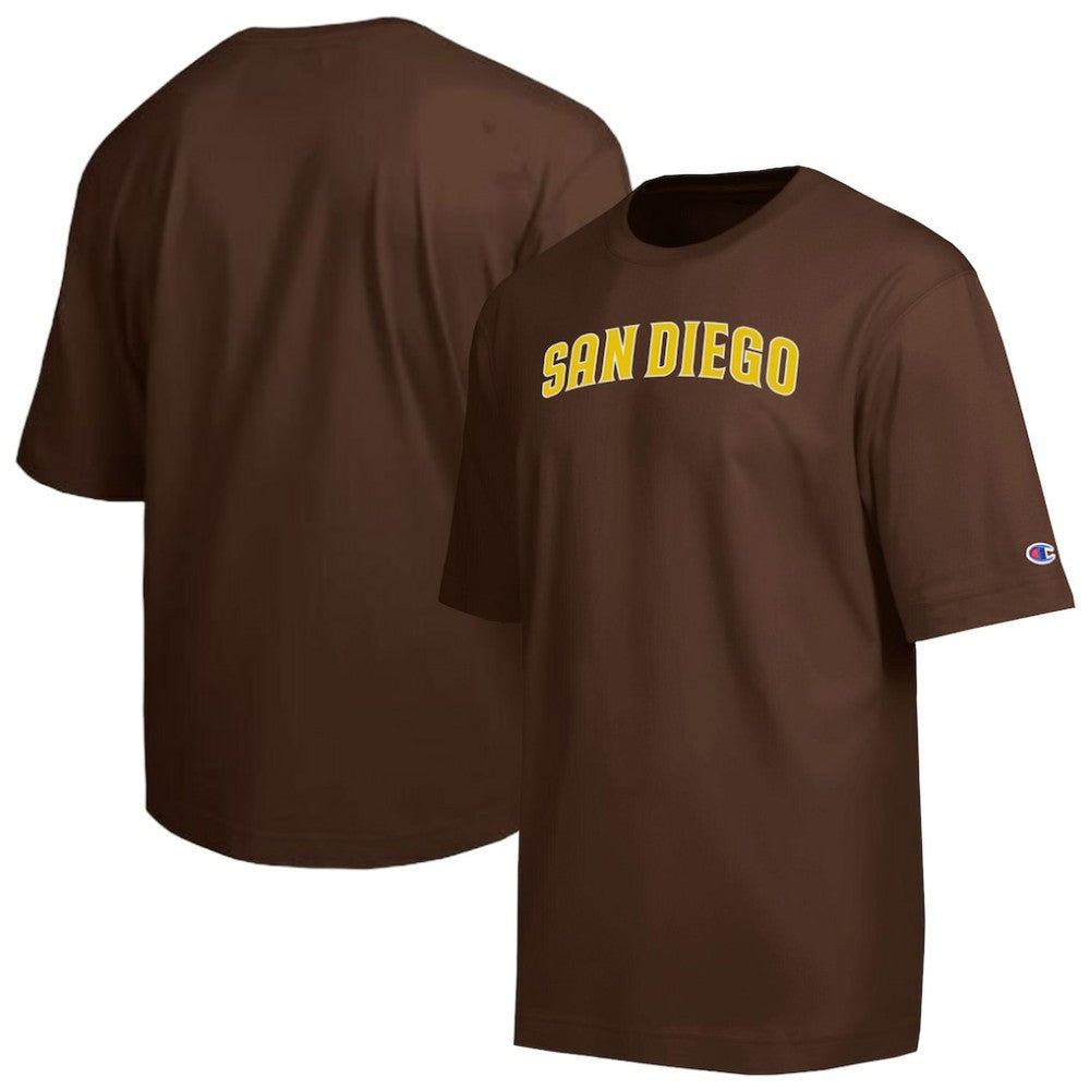 San Diego Padres Champion All Star Chenille Wordmark T-Shirt - MLB T-shirts