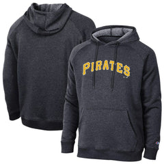 Pittsburgh Pirates Champion Triumph Tri-Blend Raglan Hoodie - MLB Hoodies