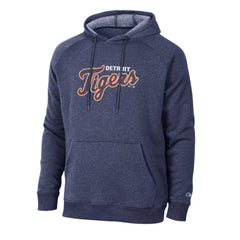 Detroit Tigers Champion Triumph Tri-Blend Raglan Hoodie - MLB Hoodies