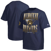 Milwaukee Brewers Champion Traditions Two Locations T-Shirt - MLB T-shirts