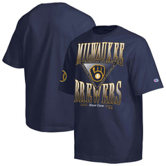 Milwaukee Brewers Champion Traditions Two Locations T-Shirt - MLB T-shirts
