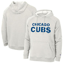 Chicago Cubs Champion Triumph Tri-Blend Raglan Hoodie - MLB Hoodies