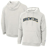 Milwaukee Brewers Champion Triumph Tri-Blend Raglan Hoodie - MLB Hoodies