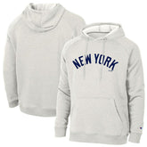 New York Yankees Champion Triumph Tri-Blend Raglan Hoodie - MLB Hoodies