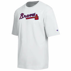 Atlanta Braves Champion All Star Arched Chenille Wordmark T-Shirt - MLB T-shirts
