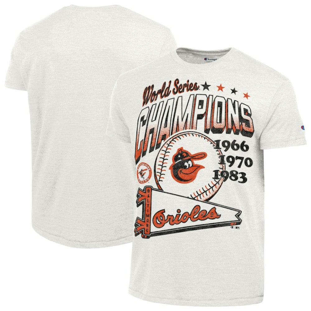 Baltimore Orioles Champion Winning Tradition Cooperstown Tri-Blend T-Shirt - MLB T-shirts