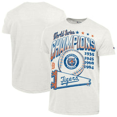 Detroit Tigers Champion Winning Tradition Cooperstown Tri-Blend T-Shirt - MLB T-shirts