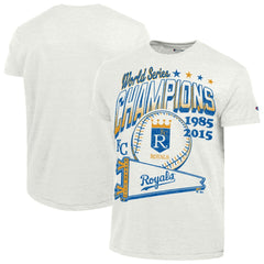 Kansas City Royals Champion Winning Tradition Cooperstown Tri-Blend T-Shirt - MLB T-shirts