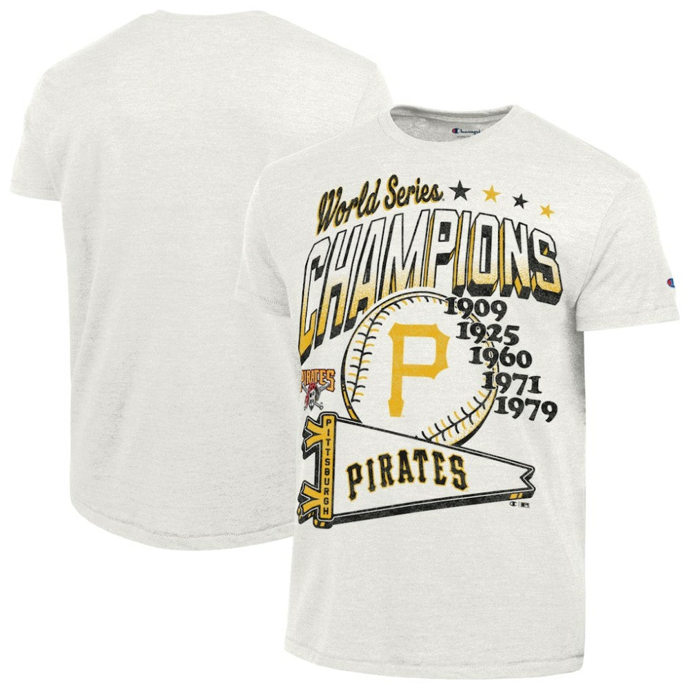 Pittsburgh Pirates Champion Winning Tradition Cooperstown Tri-Blend T-Shirt - MLB T-shirts