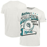 Miami Marlins Champion Winning Tradition Cooperstown Tri-Blend T-Shirt - MLB T-shirts