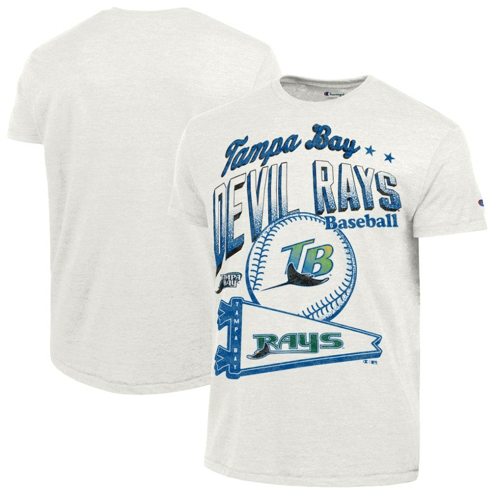 Tampa Bay Rays Champion Winning Tradition Cooperstown Tri-Blend T-Shirt - MLB T-shirts