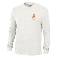 Detroit Tigers Champion Cooperstown Winning Tradition Tri-Blend Long Sleeve T-Shirt - MLB T-shirts