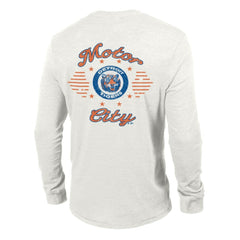 Detroit Tigers Champion Cooperstown Winning Tradition Tri-Blend Long Sleeve T-Shirt - MLB T-shirts