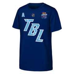Nikita Kucherov Tampa Bay Lightning Fanatics Youth Alternate Captain 2026 Stadium Series T-Shirt - NHL T-shirts