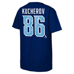 Nikita Kucherov Tampa Bay Lightning Fanatics Youth Alternate Captain 2026 Stadium Series T-Shirt - NHL T-shirts