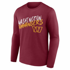 Washington Commanders Hustle Long Sleeve T-Shirt | NFL New