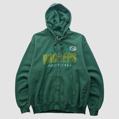Green Bay Packers Team Edition Apparel 2010s Hooded Full Zip Sweatshirt | NFL New