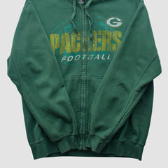 Green Bay Packers Team Edition Apparel 2010s Hooded Full Zip Sweatshirt | NFL New