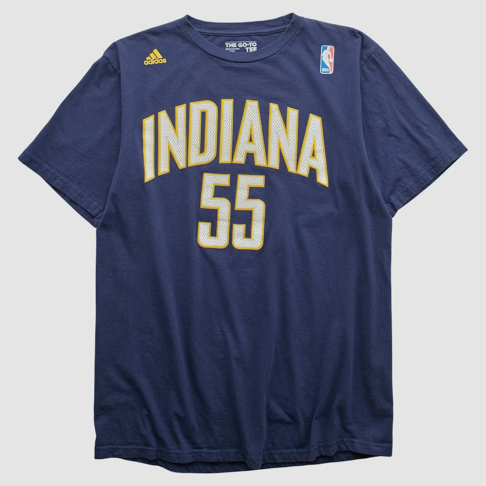 Navy Indiana Pacers 2010s T-shirt | NBA