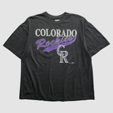 Colorado Rockies Hanes 90s T-shirt - MLB T-shirts