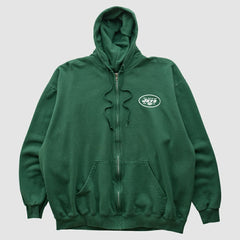 New York Jets NFL 2000s Hooded Full Zip Sweatshirt | NFL US