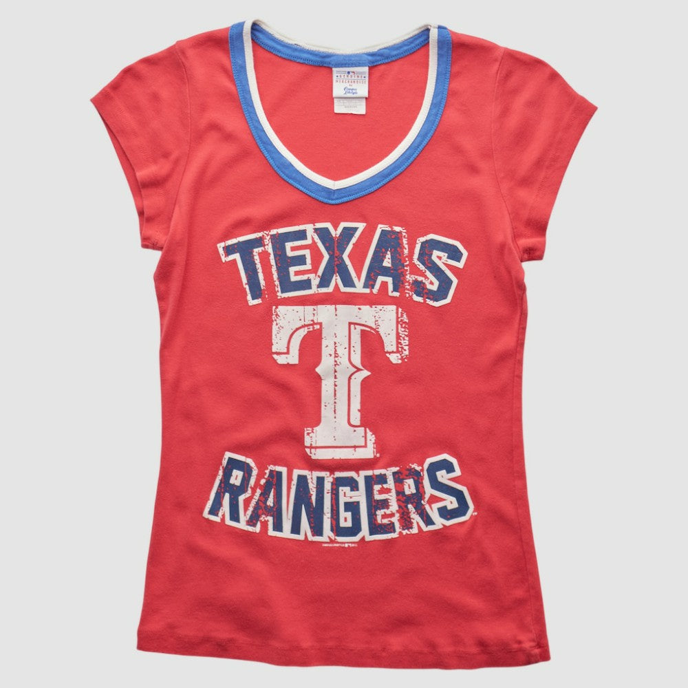 Texas Rangers Campus Lifestyle 2010s T-shirt - MLB T-shirts