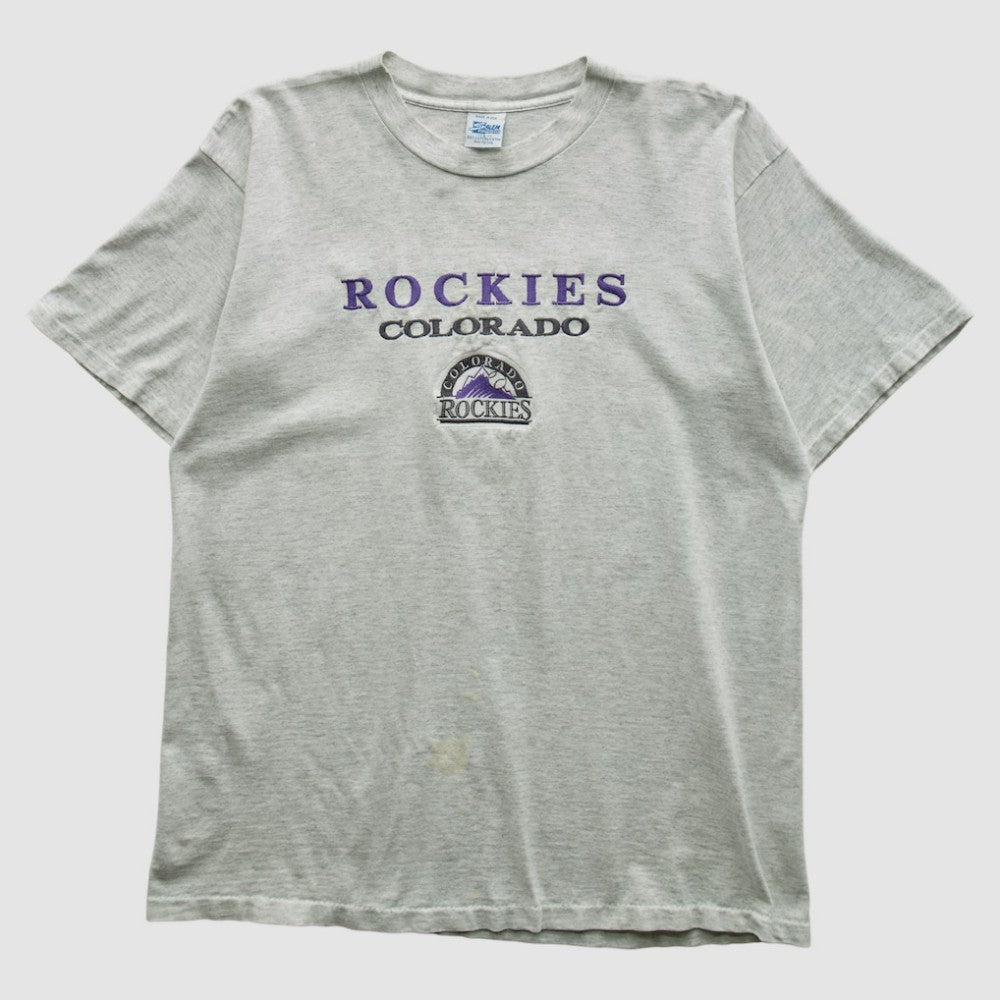 Colorado Rockies Salem Sportswear 90s T-shirt - MLB T-shirts