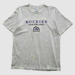 Colorado Rockies Salem Sportswear 90s T-shirt - MLB T-shirts