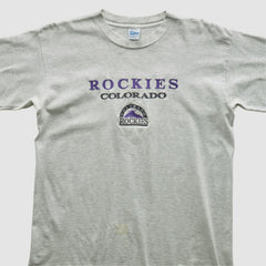 Colorado Rockies Salem Sportswear 90s T-shirt - MLB T-shirts