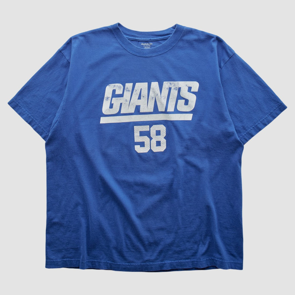 New York Giants Reebok 2000s T-shirt | NFL Sale